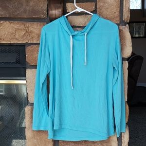Zyia turquoise boy friend hoodie